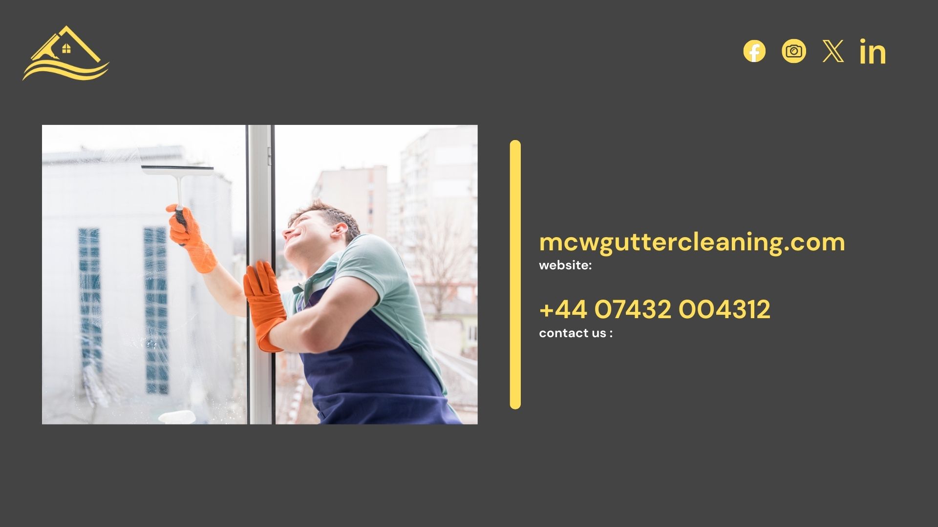 how to clean upvc windows outside